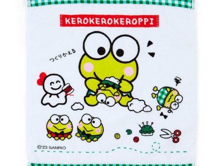 Japan Sanrio - Kero Kero Keroppi hand Towel (our goods) Sale