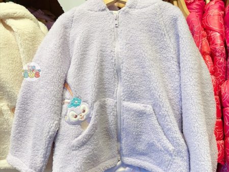 HKDL - Duffy & Friends Plush x StellaLou Zip Soft Sherpa Hoodie for Kids Online Sale