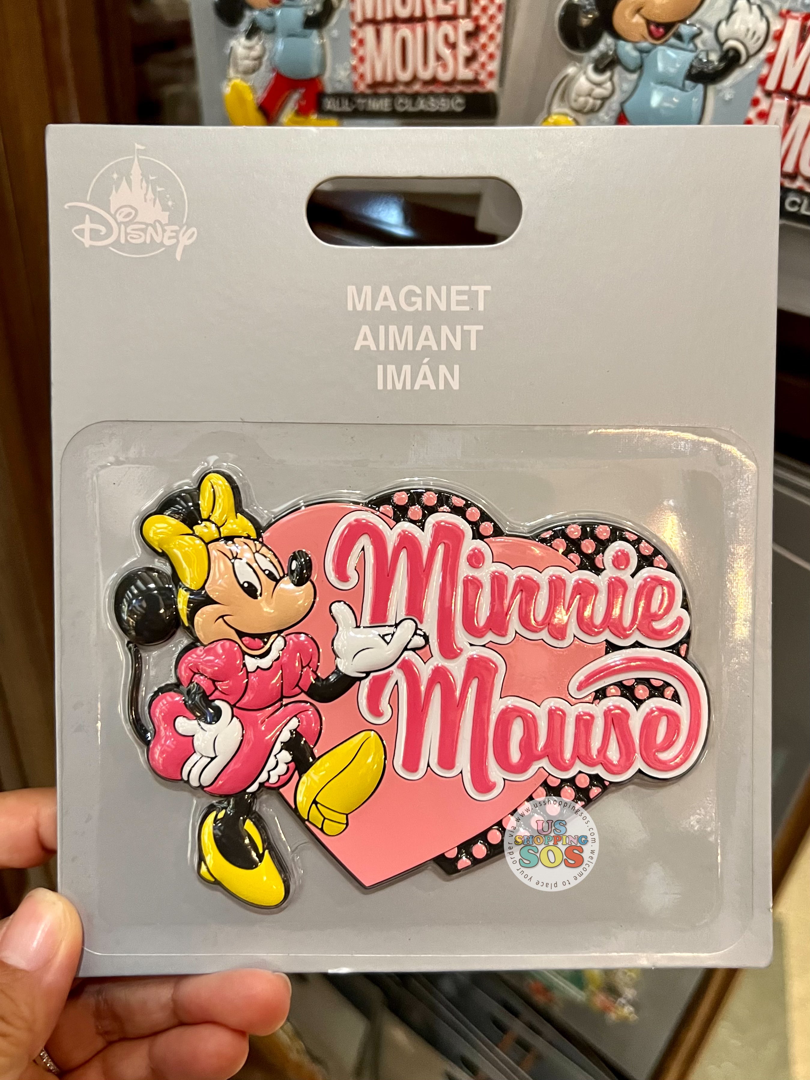 DLR - Classic Minnie Mouse Magnet Sale