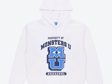 TDR - Monsters University Collection x  MU   Hoodies for Adults Color: White Discount