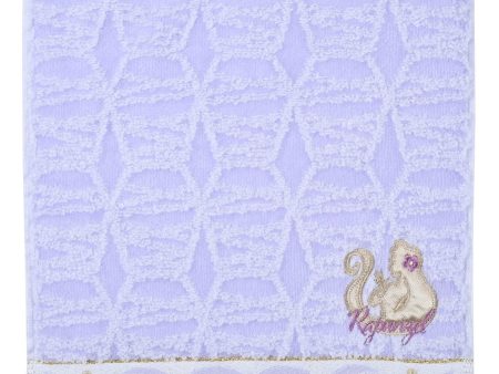 JDS - Disney Princess Rapunzel Motif Pattern Mini Towel Online Sale