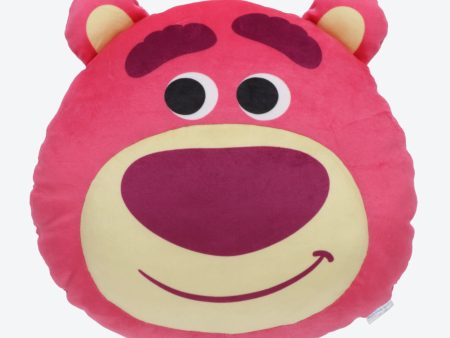 TDR - Lotso 2 Emoji 2 Sided Head Shaped Cushion on Sale