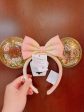 SHDL - Minnie Mouse Colorful Glitter ‘Yellow Color’ Clear Ears Headband Online Sale