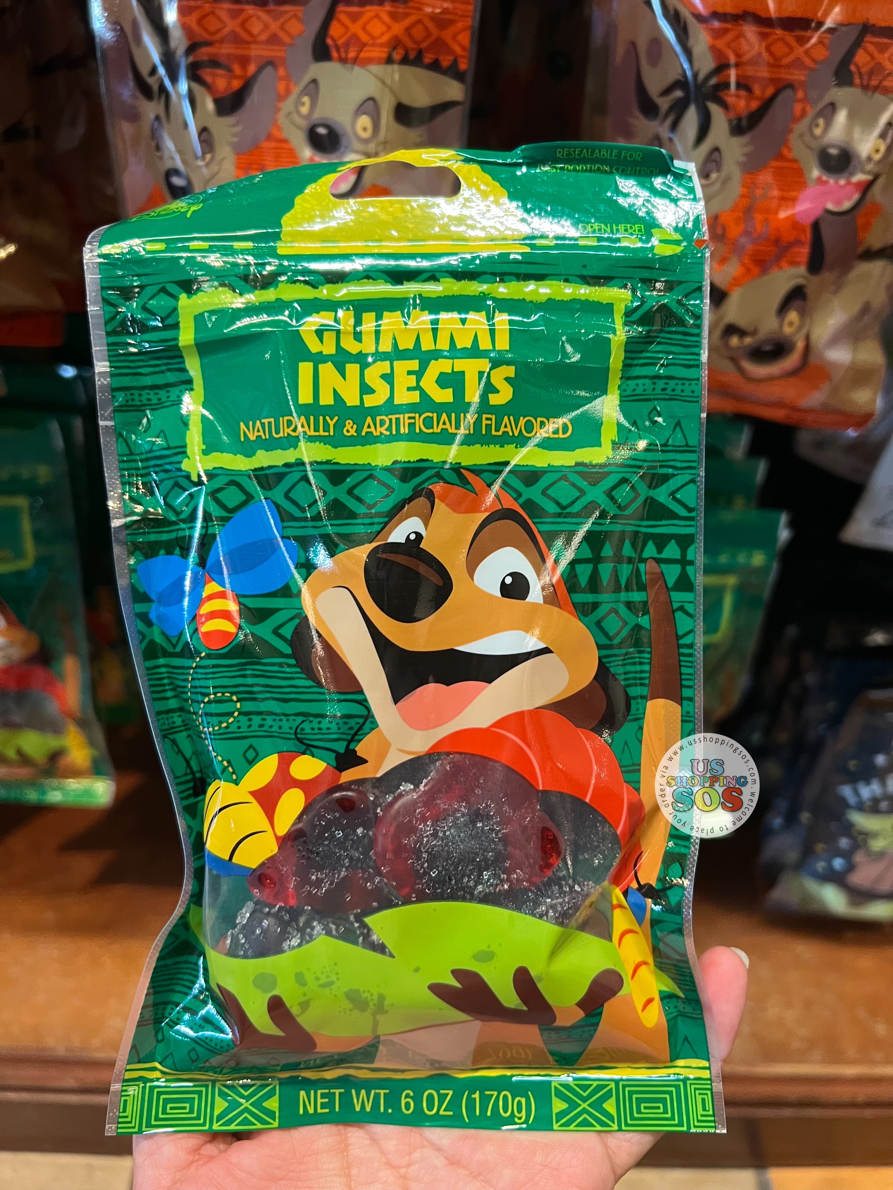 DLR - Lion King Timon Gummi Insects Online Sale