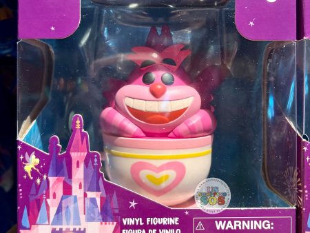 DLR WDW - Disney x Joey Chou - Cheshire Cat in Mad Tea Cup Vinyl Figure Cheap