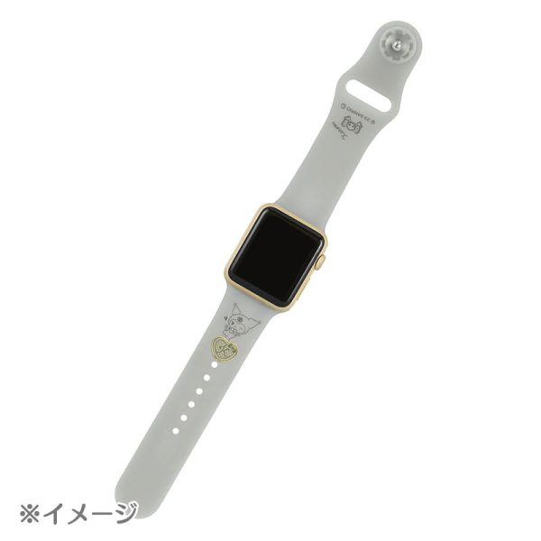 Japan Sanrio - Kuromi Silicone Band for Apple Watch on Sale