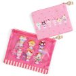 Japan Sanrio -  Sanrio Parfait Design  Series x Sanrio Characters Set of 2 Flat Pouches Hot on Sale