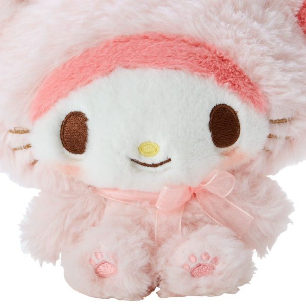 Japan Sanrio - Fluffy Pastel Cat My Melody Plush Toy Online