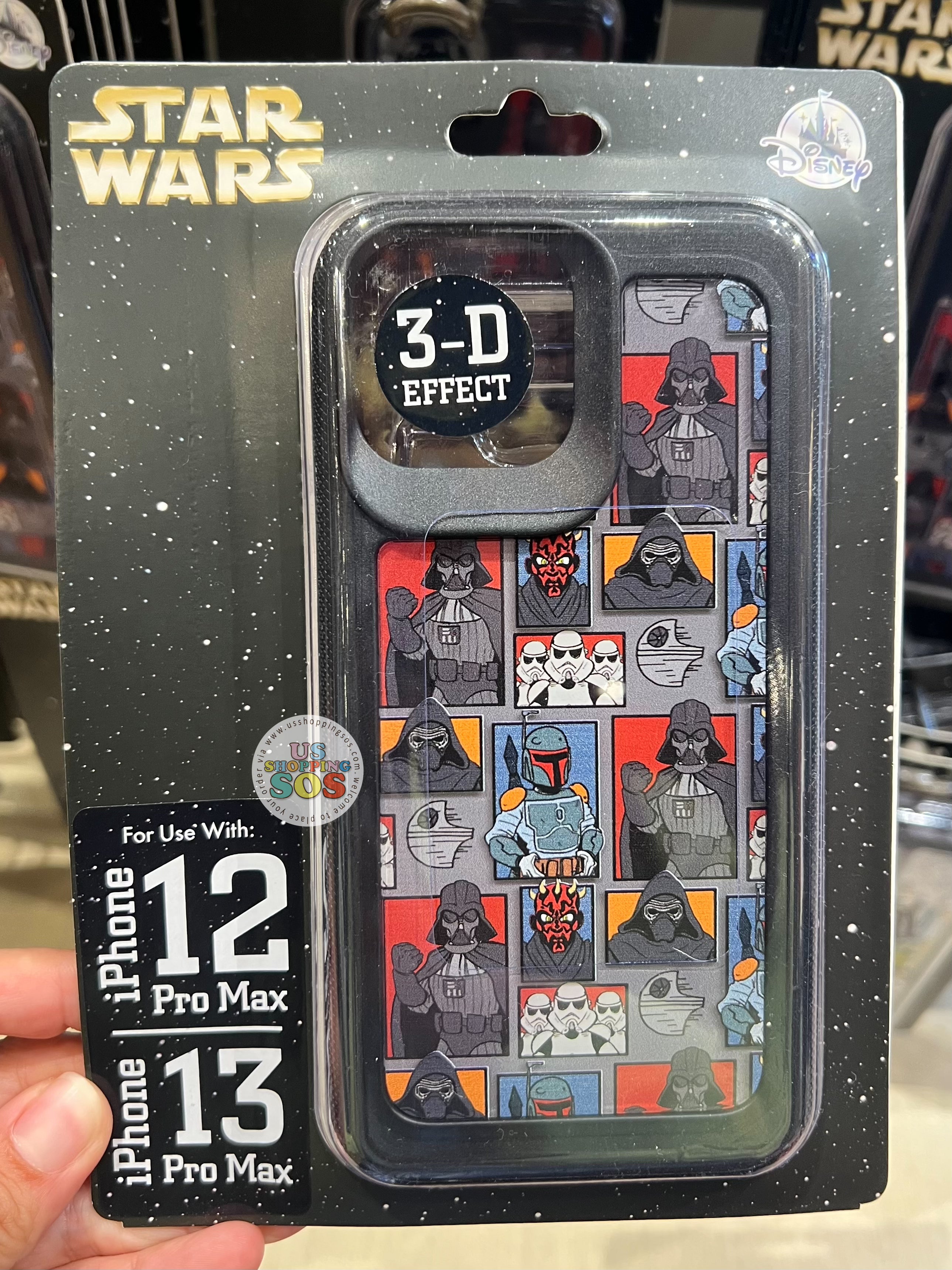 DLR WDW - D-Tech Star Wars Dark Side All-Over-Print 3D Effect iPhone Case Online