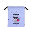 Japan Sanrio - Kuromi Drawstring Bag (Size S) Online Sale