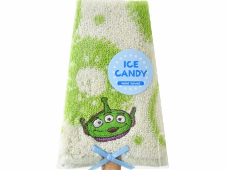 JDS - Little Green Men Alien  Ice Candy Fruit  Mini Towel Cheap