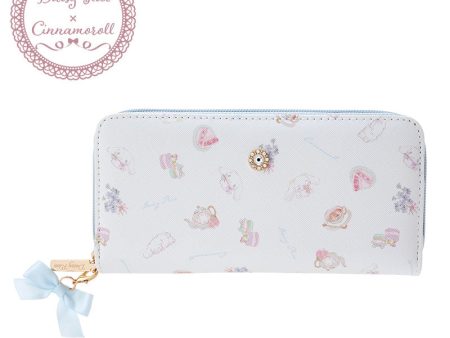 Japan Sanrio - Cinnamoroll Daisy Rico Long Wallet (Color: White) Online