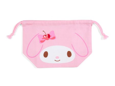 Japan Sanrio - My Melody Drawstring Lunch Bag on Sale