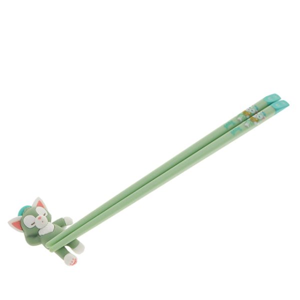 HKDL - Duffy & Friends x Gelatoni Chopsticks & Chopsticks Stand Set Supply