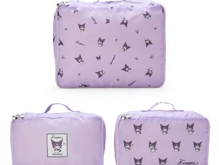 Japan Sanrio - Kuromi 3-piece Travel Inner Case Set Online now