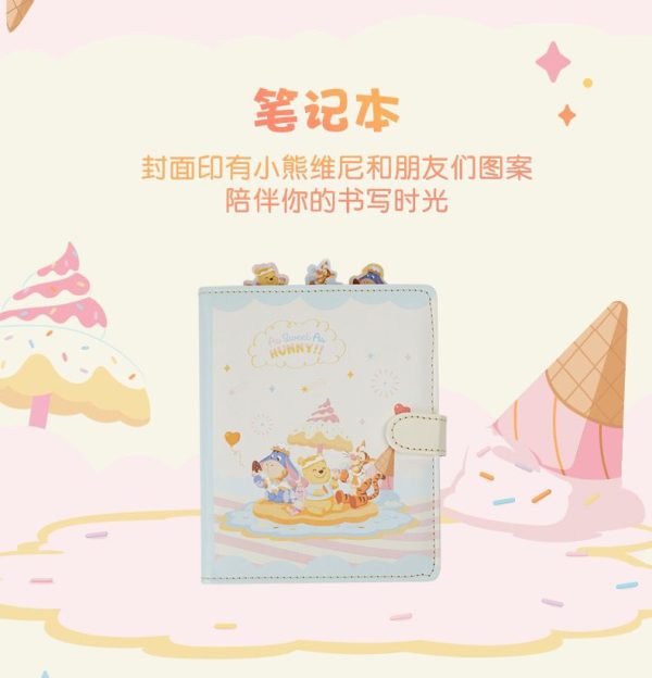 SHDL - Winnie the Pooh ‘Creamy Ice Cream’ Collection x Winnie the Pooh & Friends Notebook Folder Discount