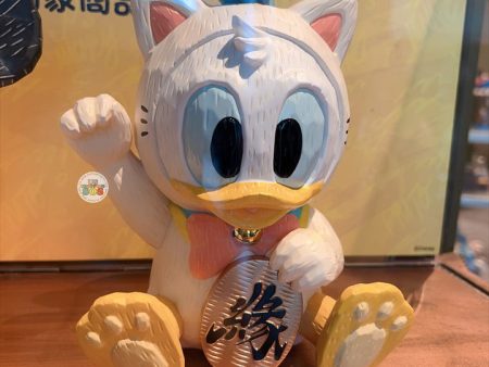 HKDL - Hong Kong Disneyland Don t Note Edition Lucky Room Lucky Cat - Donald Duck Plastic Figure Hot on Sale