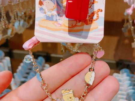 SHDL - Winnie the Pooh ‘Creamy Ice Cream’ Collection x Winnie the Pooh & Piglet Bracelet Cheap