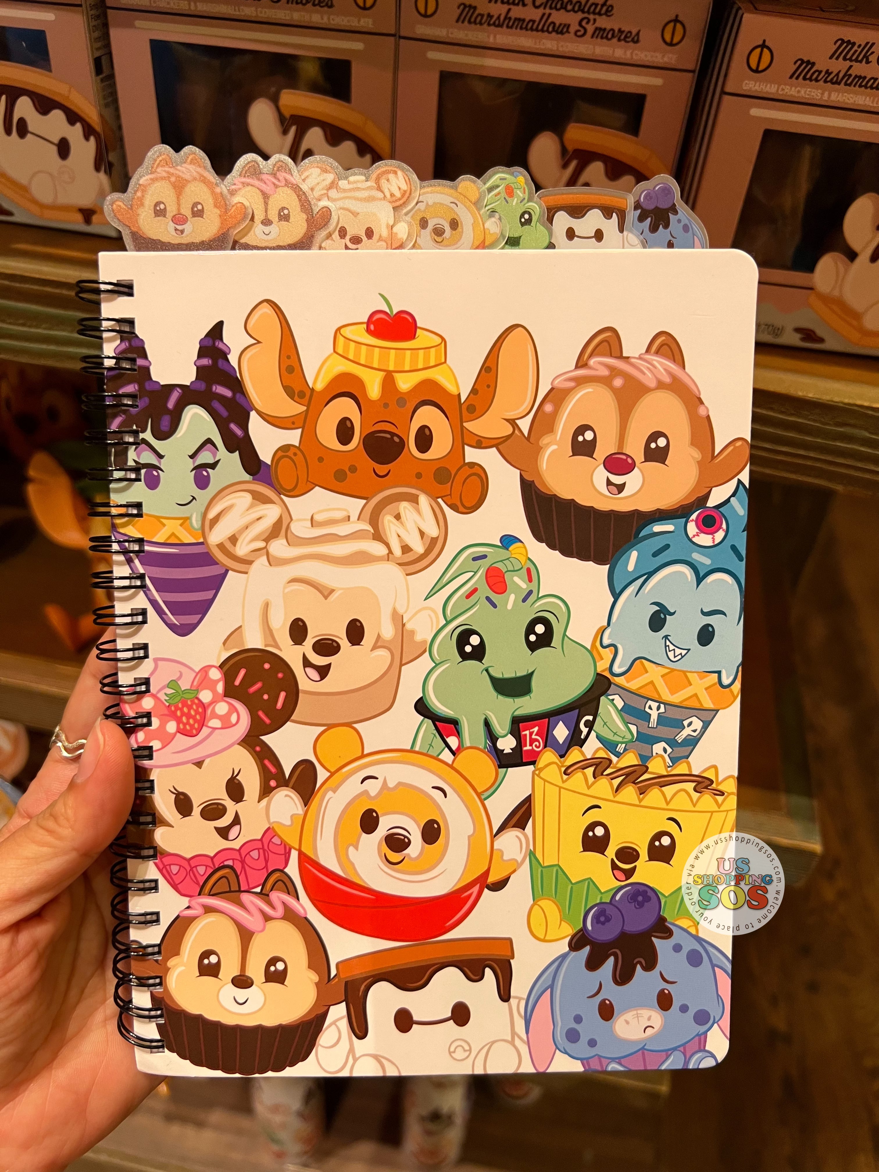 DLR WDW - Munchlings Notebook Fashion