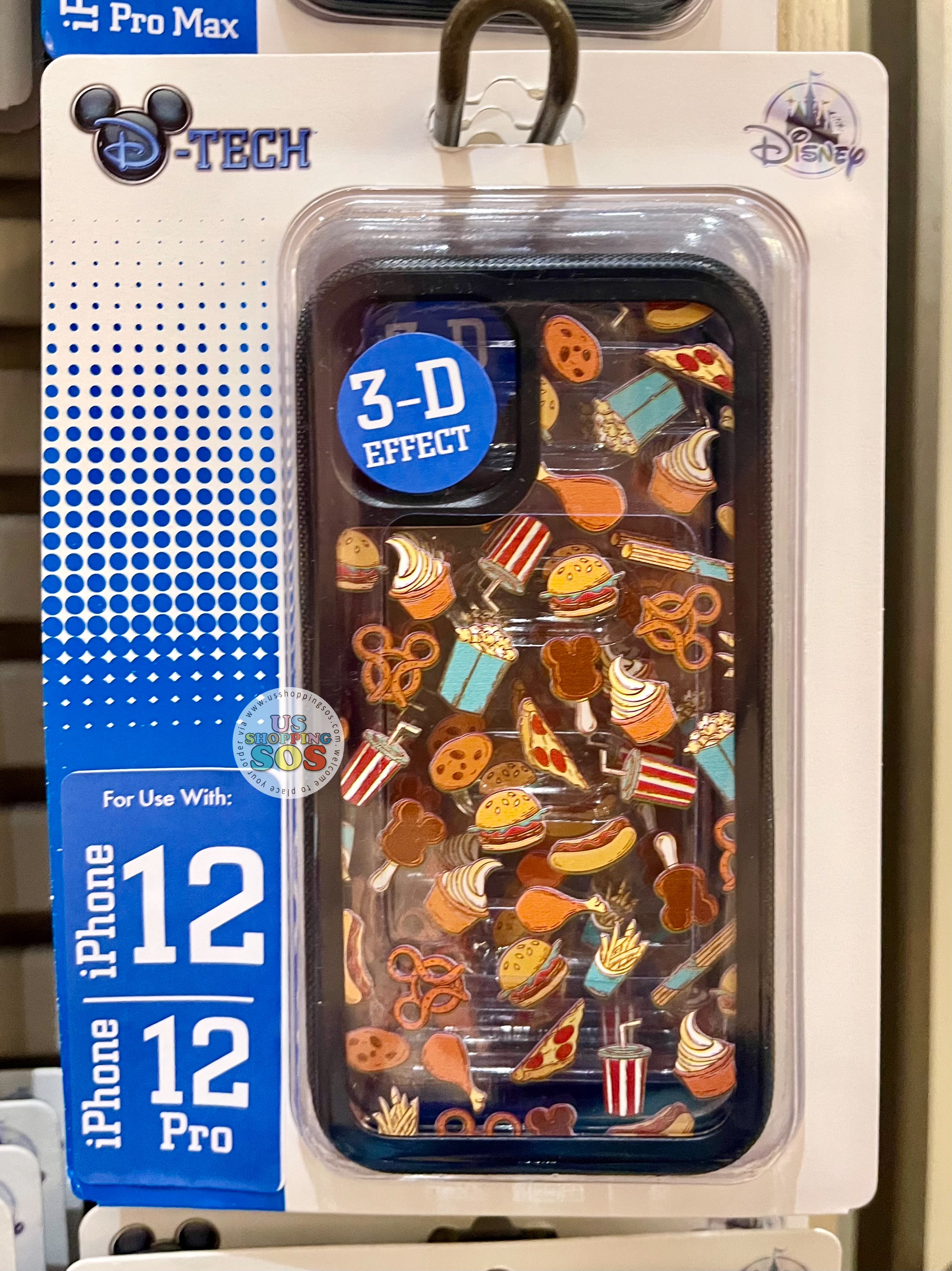 DLR WDW - D-Tech My Favorite Food All-Over-Print 3D Effect iPhone Case For Discount