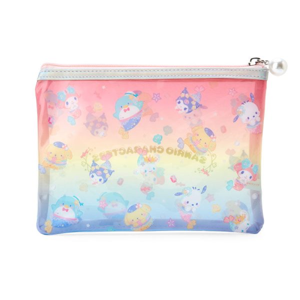 Japan Sanrio - Mermaid Collection x Sanrio Characters Flat Pouch Hot on Sale