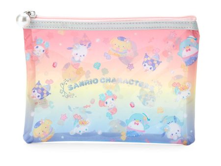 Japan Sanrio - Mermaid Collection x Sanrio Characters Flat Pouch Hot on Sale