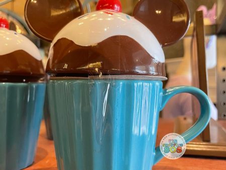 DLR WDW - Disney Home Mickey Chocolate Sundae Mug with Lid Online Sale