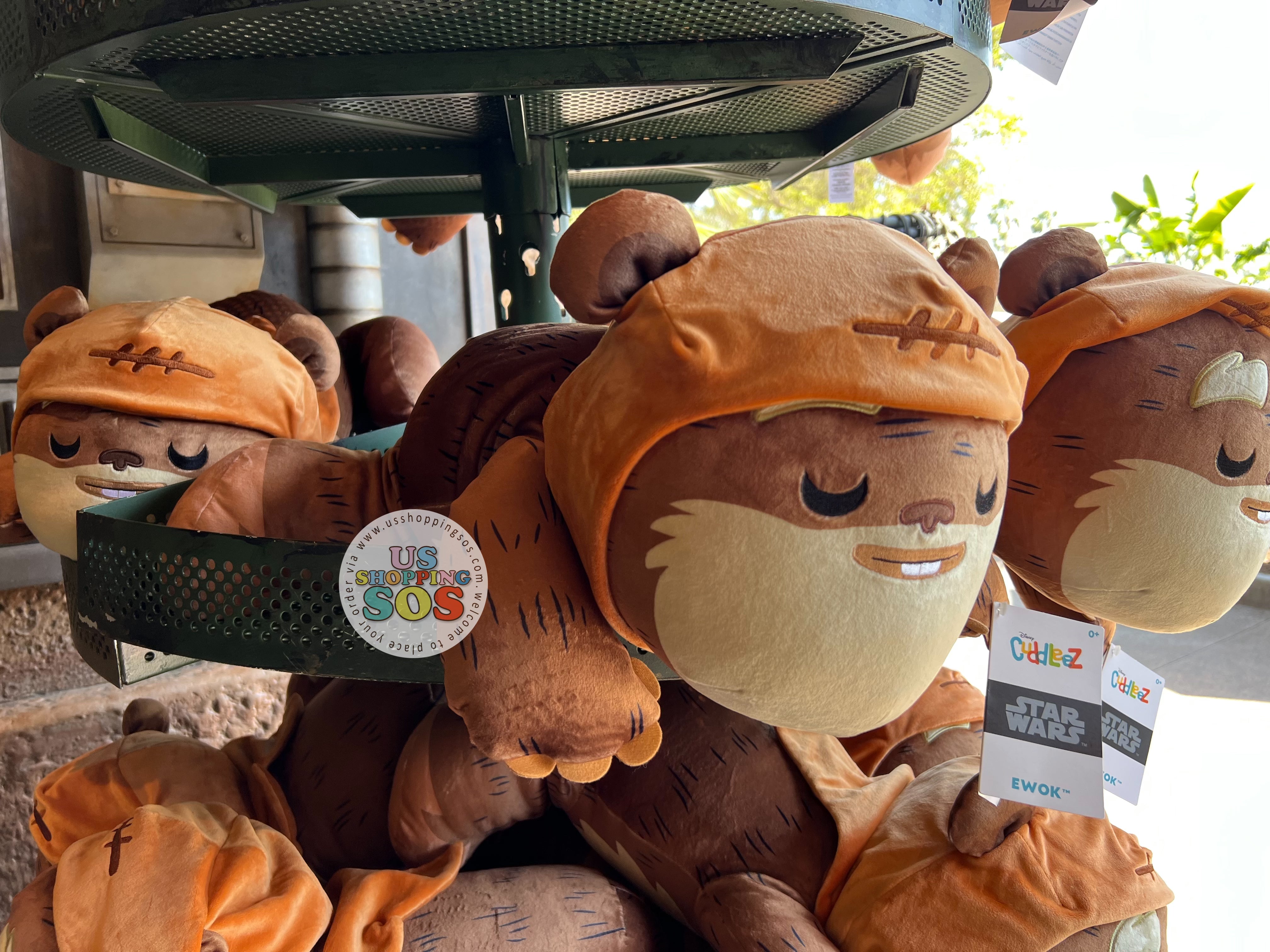 DLR - Cuddleez Plush Toy - Ewok Online now