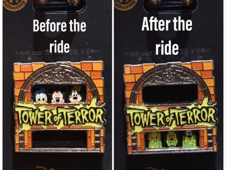 TDR - Mickey & Friends Tower of Terror Pin Fashion