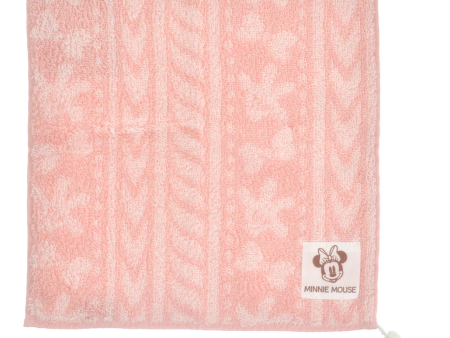 JDS - Cable Knits Minnie Mouse Mini Towel on Sale