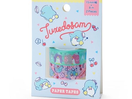 Japan Sanrio - Tuxedo Sam Set of 2 Paper Tapes Supply