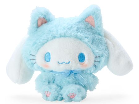 Japan Sanrio - Fluffy Pastel Cat Cinnamoroll Plush Toy Cheap