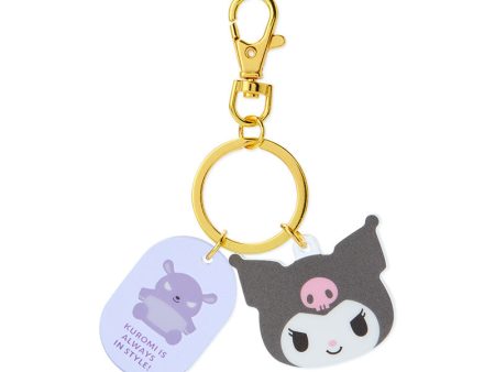 Japan Sanrio - Kuromi Face Key Holder Hot on Sale