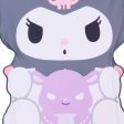 Japan Sanrio - Kuromi Character-Shaped Nap Blanket Hot on Sale