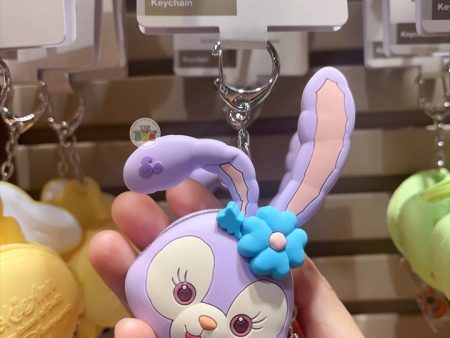 HKDL - Duffy & Friends StellaLou Silicone Pouch & Keychain Supply