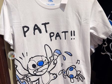 HKDL - Stitch & Scrump ‘Pat Pat!!’ Unisex T Shirt for Adults Online Sale