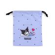 Japan Sanrio - Kuromi Drawstring Bag (Size S) Online Sale