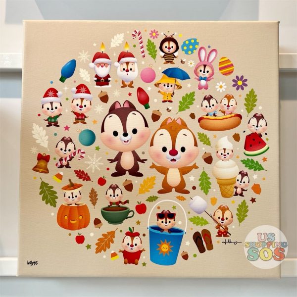 DLR - Disney Art - Chip & Dale by Jerrod Maruyama For Sale