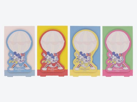 TDR - Mickey & Minnie Mouse Retro and cute! Balloon-themed x Sticky Notes Set Online