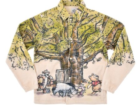 JDS - Winnie the Pooh & Friends Fleece Button-Up Jacket Online Hot Sale