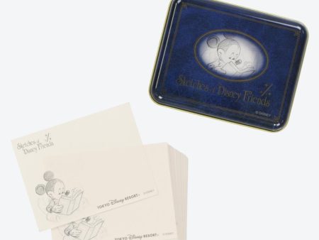 TDR - Sketches of Disney Friends Collection x Mickey & Friends Memo Note Box Set Supply