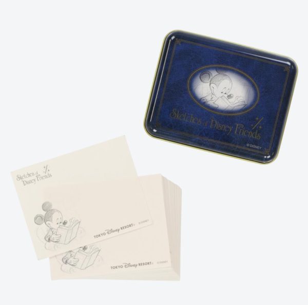 TDR - Sketches of Disney Friends Collection x Mickey & Friends Memo Note Box Set Supply