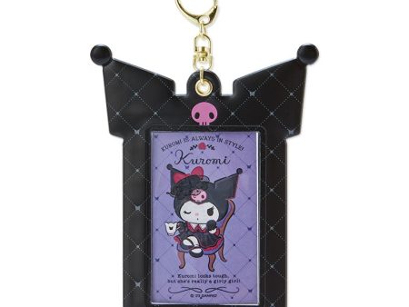 Japan Sanrio -  Kuromi Delusion Old Lady Design Series  x Kuromi & Baku Sticker Set with Case on Sale