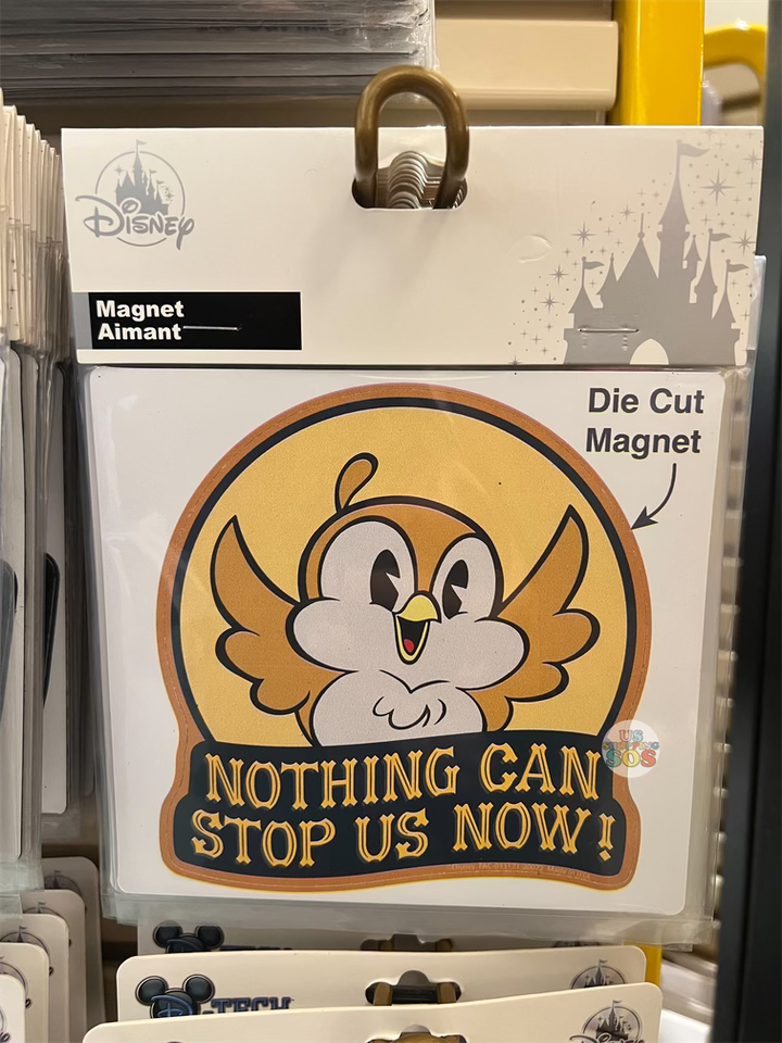 DLR - Mickey & Minnie s Runaway Railway - Chuuby “Nothing Can Stop Us Now” Die-Cut Magnet Online now