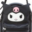 Japan Sanrio - Kuromi Face Shaped Shoulder Bag Online