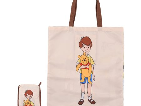 JDS - Winnie the Pooh & Christopher Robin Eco Shopping Bag (Foldable) For Discount