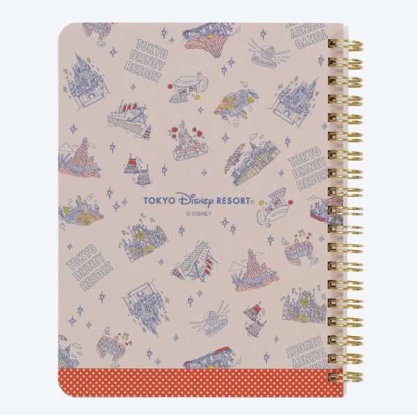 TDR - Mickey & Minnie Mouse Retro and cute! Balloon-themed x Notebook Supply