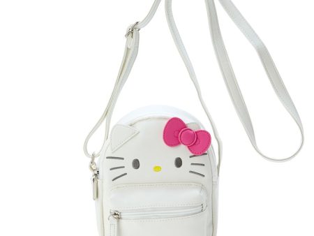 Japan Sanrio - Hello Kitty Face Shaped Shoulder Bag For Sale