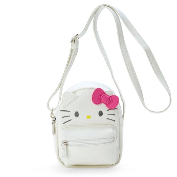 Japan Sanrio - Hello Kitty Face Shaped Shoulder Bag For Sale