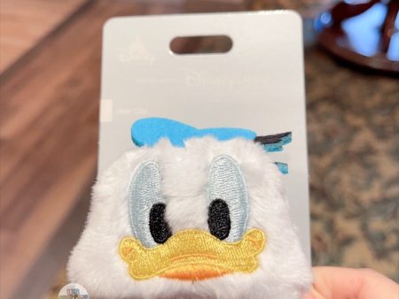 HKDL - Fluffy Donald Duck Hair Claw Clip Supply